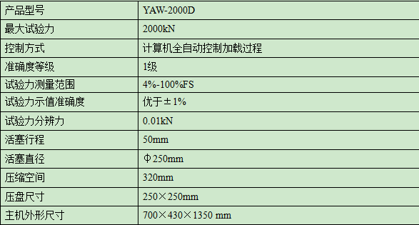 2000KN恒應力壓力好色先生在线下载